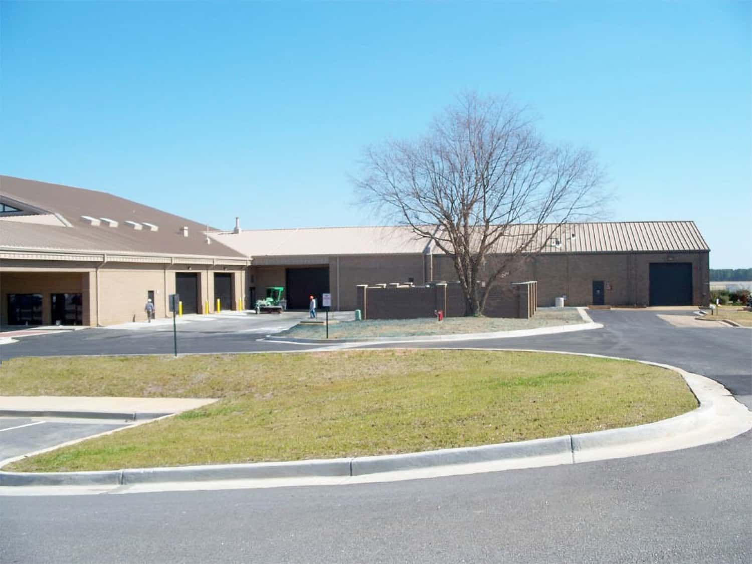 Shaw AFB deployment center exterior