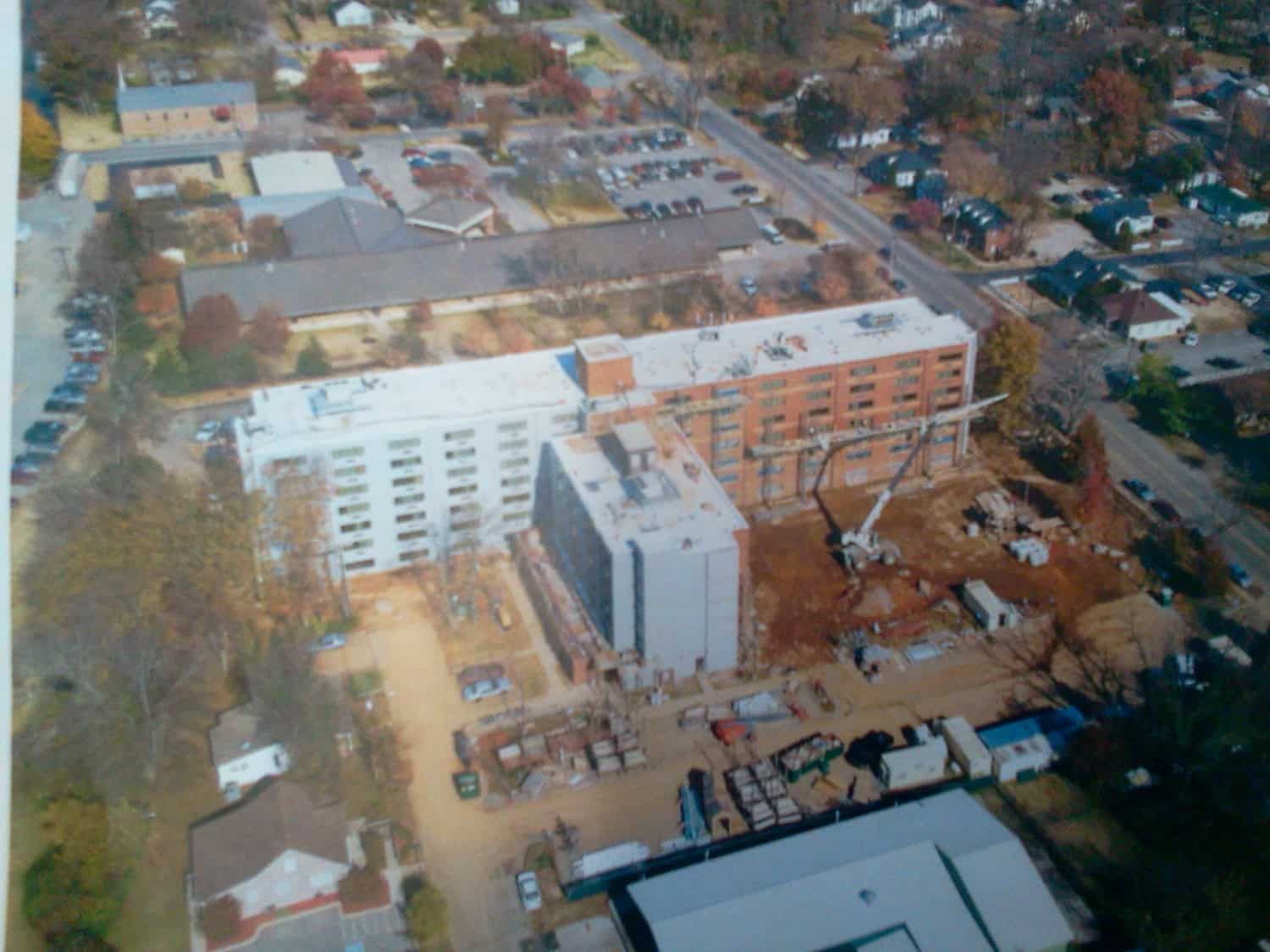 Westbrooks Towers aerial view