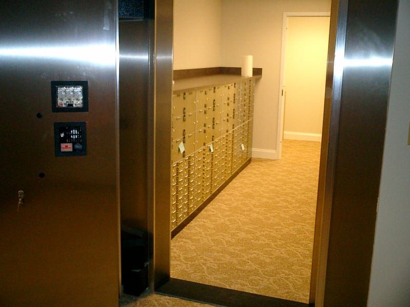 open bank vault