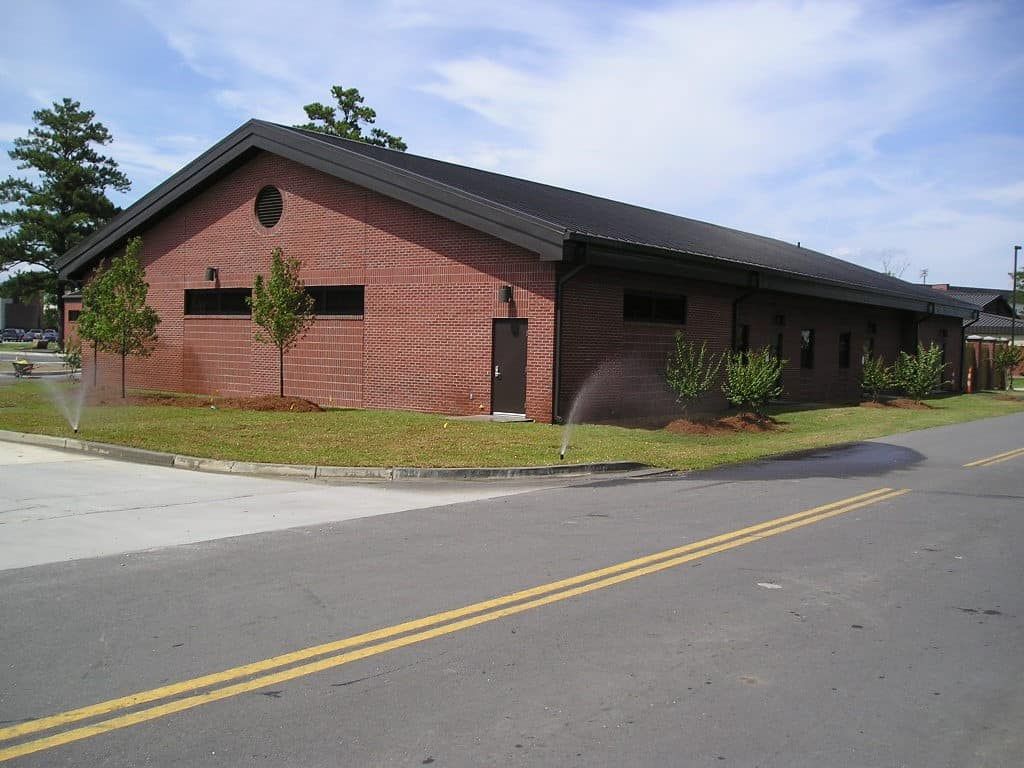 reserve security training force facility rear