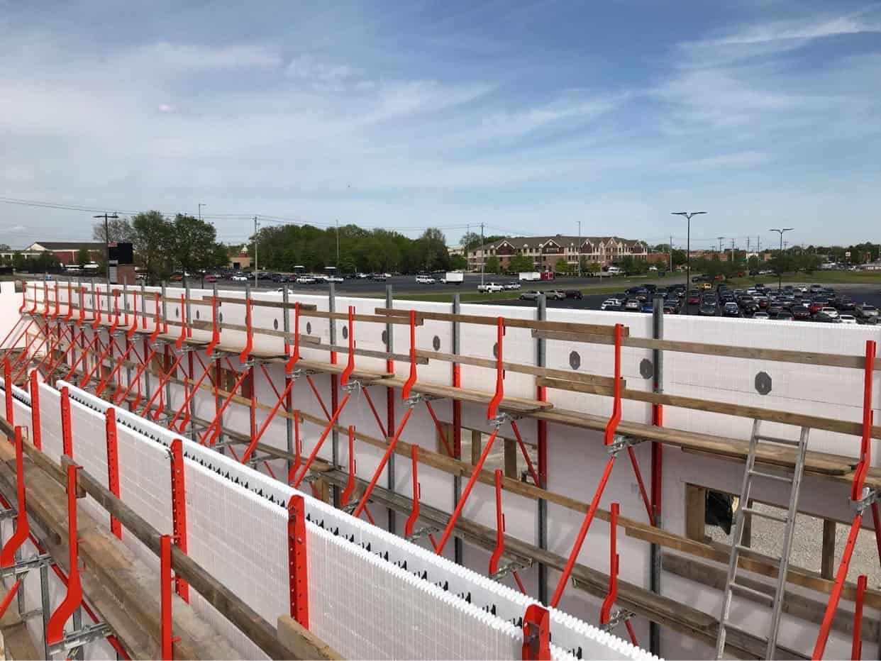 exterior scaffolding